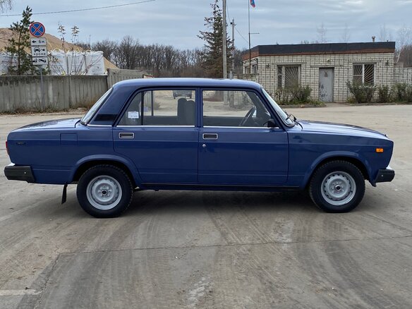 2005 Lada (ВАЗ) 2107, синий, 215000 рублей - вид 1