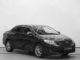 2011 Toyota Corolla X (E140, E150) Рестайлинг, чёрный, 779000 рублей, вид 3