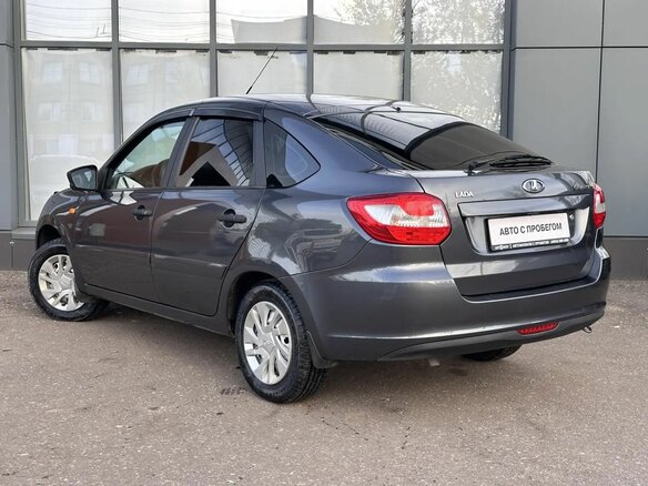 2016 Lada (ВАЗ) Granta I, серый, 570000 рублей - вид 7