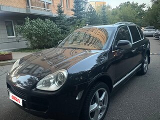 2006 Porsche Cayenne I (955), чёрный, 1600000 рублей, вид 1