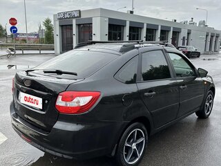 2017 Lada (ВАЗ) Granta I, чёрный, 329000 рублей, вид 4
