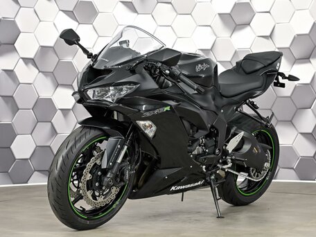 2019 Kawasaki ZX-6 Ninja, чёрный, 1177000 рублей, вид 2