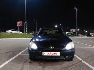 2008 Lada (ВАЗ) Priora I, чёрный, 299000 рублей, вид 2