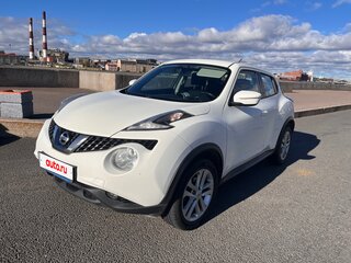 2014 Nissan Juke I Рестайлинг, белый, 825000 рублей, вид 2