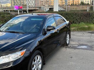 2011 Toyota Camry VI (XV40) Рестайлинг, чёрный, 1100000 рублей, вид 2