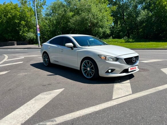 2014 Mazda 6 III (GJ), белый, 1390000 рублей