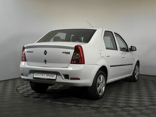 2014 Renault Logan I Рестайлинг, белый, 410000 рублей, вид 4