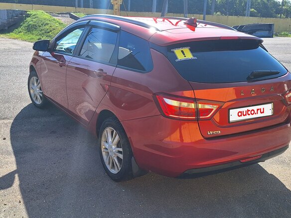 2019 Lada (ВАЗ) Vesta SW I, красный, 750000 рублей - вид 14