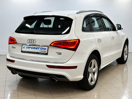 2014 Audi Q5 I (8R) Рестайлинг, белый, 1950000 рублей, вид 4