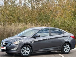 2016 Hyundai Solaris I Рестайлинг, серый, 1200000 рублей, вид 2