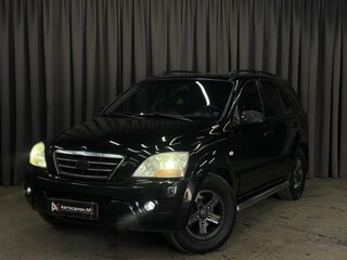 2008 Kia Sorento I Рестайлинг, чёрный, 749999 рублей, вид 1