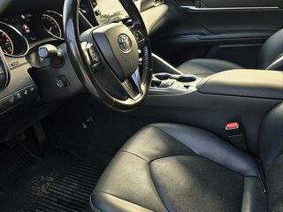 2022 Toyota Camry VIII (XV70) Рестайлинг, чёрный, 3200000 рублей, вид 5