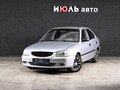 2004 Hyundai Accent II Рестайлинг, серебристый, 230000 рублей