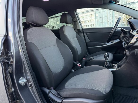 2013 Hyundai Solaris I, серый, 799000 рублей - вид 11