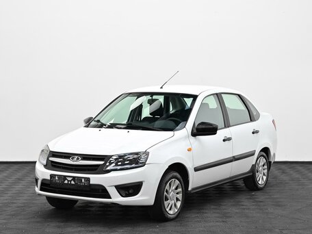 2016 Lada (ВАЗ) Granta I, белый, 599000 рублей, вид 3