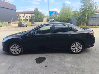 2008 Mazda 6 II (GH), чёрный, 950000 рублей, вид 4