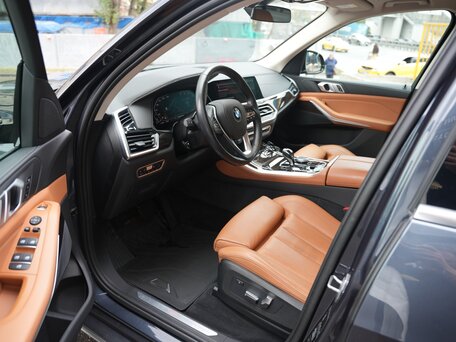 2019 BMW X5 30d IV (G05/G18), серый, 7100000 рублей, вид 4