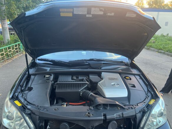 2005 Lexus RX 400h II, чёрный, 1450000 рублей - вид 22