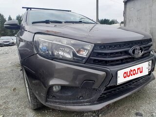 2019 Lada (ВАЗ) Vesta SW Cross I, коричневый, 859100 рублей, вид 4