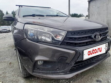 2019 Lada (ВАЗ) Vesta SW Cross I, коричневый, 859100 рублей, вид 4