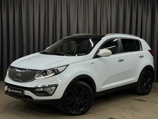 2013 Kia Sportage III, белый, 1229777 рублей, вид 1