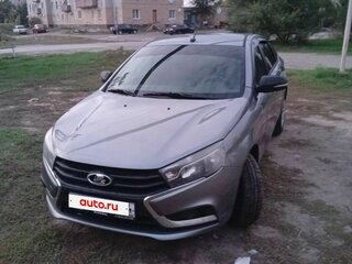 2016 Lada (ВАЗ) Vesta I, серый, 750000 рублей, вид 2