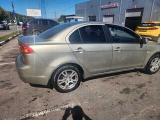 2008 Mitsubishi Lancer X, бежевый, 525000 рублей, вид 4