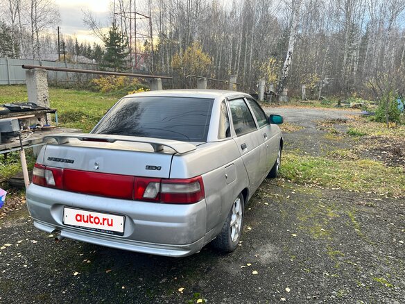 2006 Lada (ВАЗ) 2110, серый, 160000 рублей - вид 4