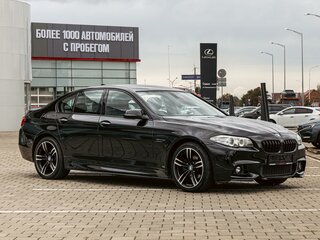 2016 BMW 5 серии 520i VI (F10/F11/F07) Рестайлинг, чёрный, 1795000 рублей, вид 3