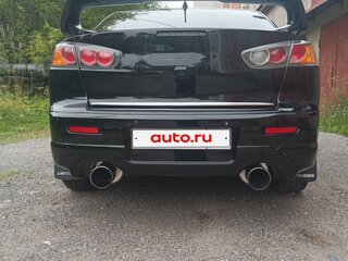 2008 Mitsubishi Lancer Ralliart X, чёрный, 1500000 рублей, вид 4