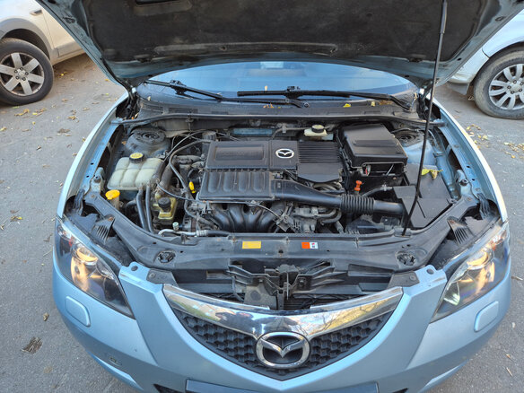 2008 Mazda 3 I (BK) Рестайлинг, серый, 645000 рублей - вид 10