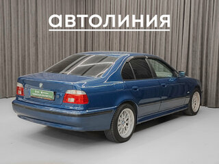 2001 BMW 5 серии 530i IV (E39) Рестайлинг, синий, 749000 рублей, вид 3