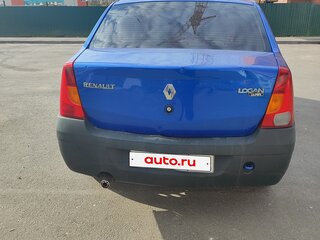 2008 Renault Logan I, синий, 135000 рублей, вид 5
