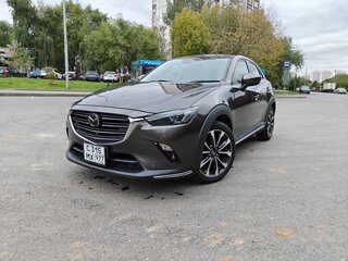 2018 Mazda CX-3 I Рестайлинг, серый, 1930000 рублей, вид 4