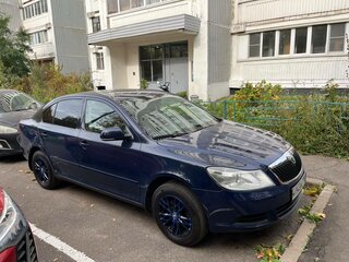 2011 Skoda Octavia II (A5) Рестайлинг, синий, 700000 рублей, вид 2
