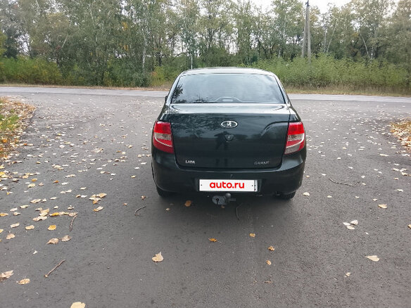 2012 Lada (ВАЗ) Granta I, серый, 295000 рублей - вид 1