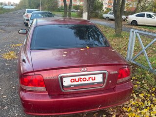 2005 Hyundai Sonata ТагАЗ IV (EF) Рестайлинг, красный, 125000 рублей, вид 3