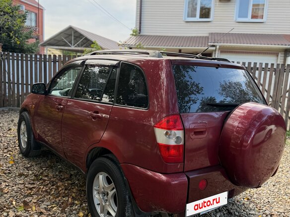 2007 Chery Tiggo (T11) I, красный, 210000 рублей - вид 4