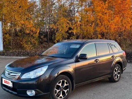 2011 Subaru Outback IV, чёрный, 1100000 рублей, вид 2
