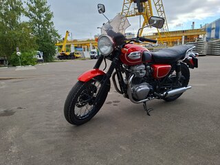 2007 Kawasaki W 650, оранжевый, 580000 рублей, вид 1