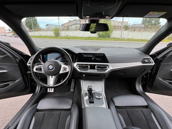 2019 BMW 3 серии 320i xDrive VII (G2x), чёрный, 3790000 рублей - вид 14