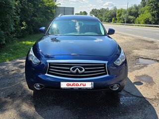 2017 Infiniti QX70, синий, 2600000 рублей, вид 1