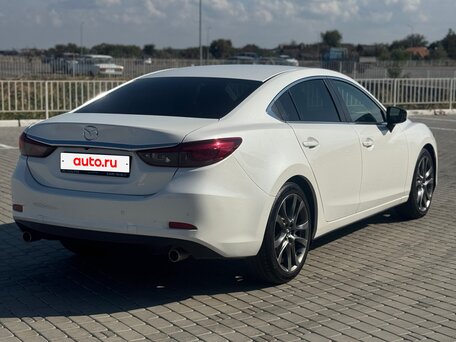 2015 Mazda 6 III (GJ) Рестайлинг, белый, 1780000 рублей, вид 4