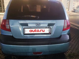 2008 Hyundai Getz I Рестайлинг, голубой, 220000 рублей, вид 4