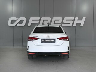 2020 Hyundai Solaris II Рестайлинг, белый, 1549000 рублей, вид 4
