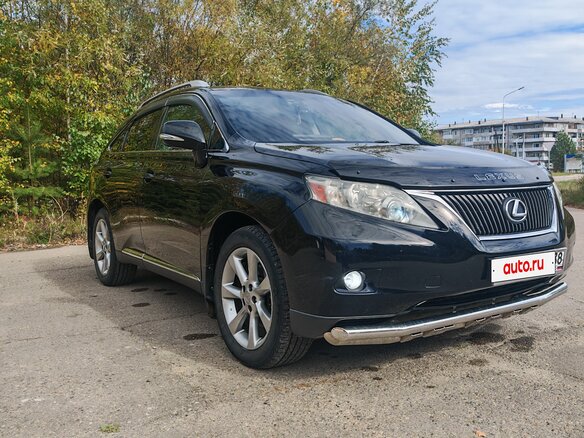 2009 Lexus RX 350 III, чёрный - вид 5