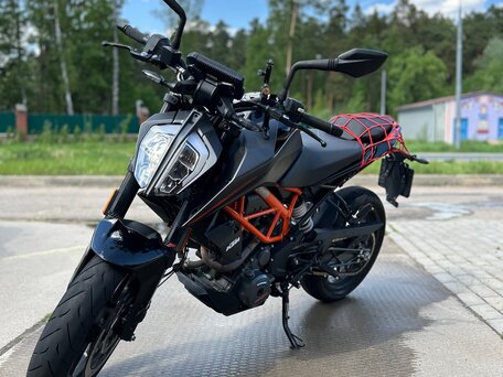 2022 KTM 390 Duke, чёрный, 450000 рублей, вид 4