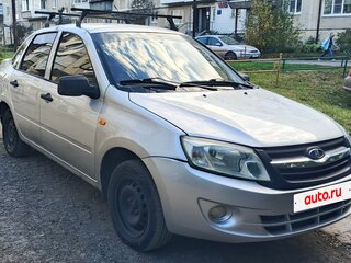 2012 Lada (ВАЗ) Granta I, серебристый, 220000 рублей, вид 3