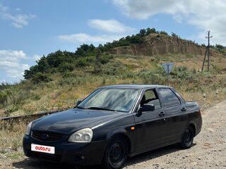 2008 Lada (ВАЗ) Priora I, чёрный, 260000 рублей, вид 2