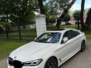 2021 BMW 5 серии 530i VII (G30/G31/G38) Рестайлинг, белый, 4750000 рублей, вид 1